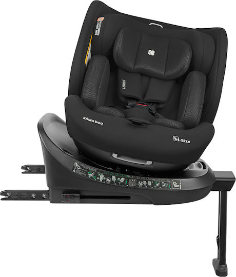 Kikka Boo i-Orbit Scaun Auto pentru Copii i-Size cu Isofix Negru