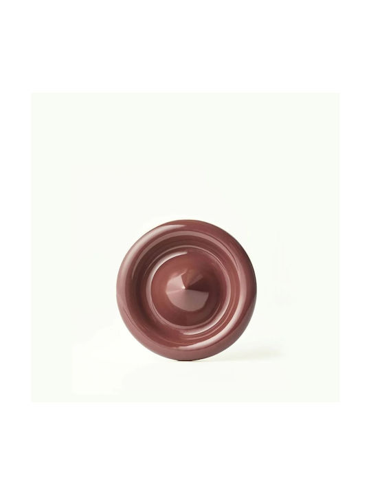 Ceramic Soap Dish Kinfill Ø13 Cm Terracotta