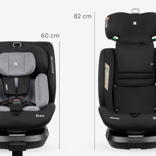 Kikka Boo i-Orbit Autositz i-Size mit Isofix Army Green