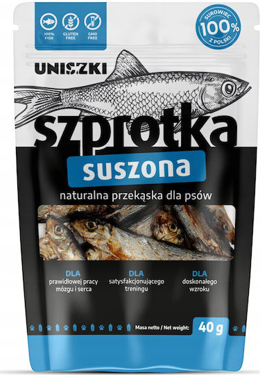 Uniszki Λιχουδιά Σκύλου με Ψάρι και Δημητριακά 40gr