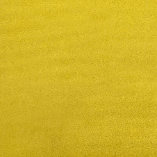 Sessel Samt Gelb 61.5x69x95.5cm