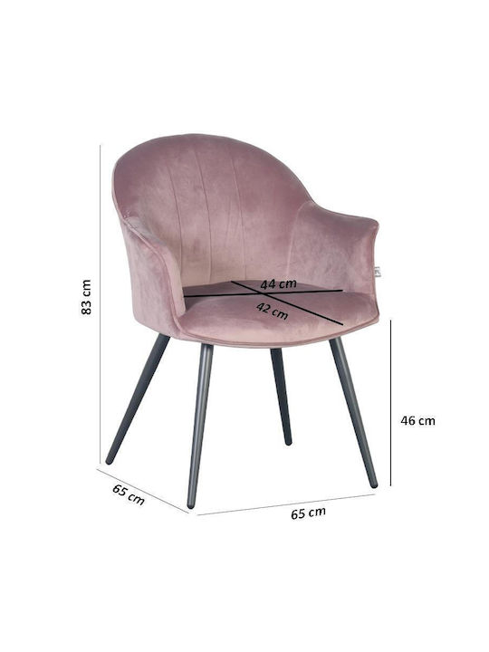 C-985 Armchair Pink 65x65x83cm