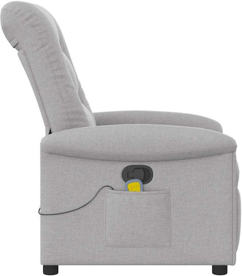 Fotoliu Relax Masaj Cloud Grey 77x91.5x96cm