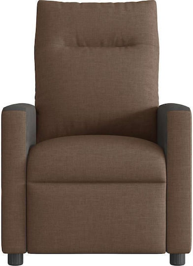 Relax Armchair Massage with Footstool Coffee 69x86x100cm