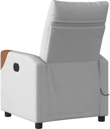 Πολυθρόνα Relax Massage Cloud Grey 69x86x100cm