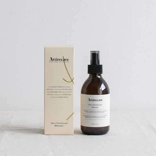 Spray deodorant natural pentru încălțăminte Attirecare Bibonna 250 ml