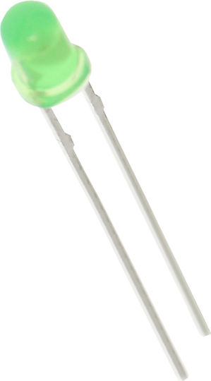Σετ Led Λαμπάκια 3mm Πράσινα 2.2v 10 Τεμαχίων Dm-6017