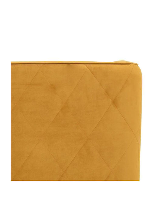 Cube Πολυθρόνα Κίτρινο 80x72x70cm