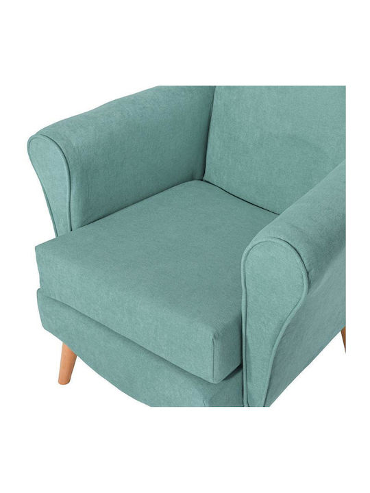 Classic Bergère Petrol Blue 80x80x114cm