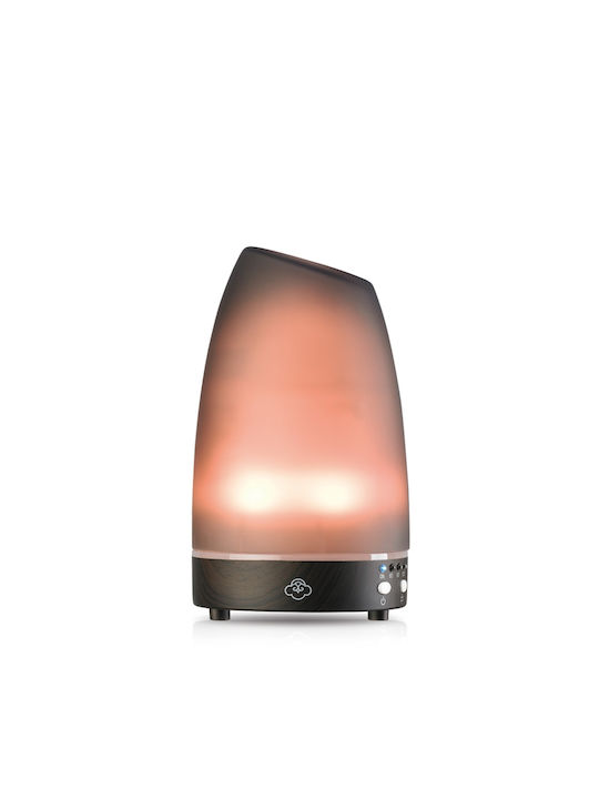 Serene House Lumini LED Dispozitiv de aromaterapie Ultrasonic cu temporizator Gri 90ml