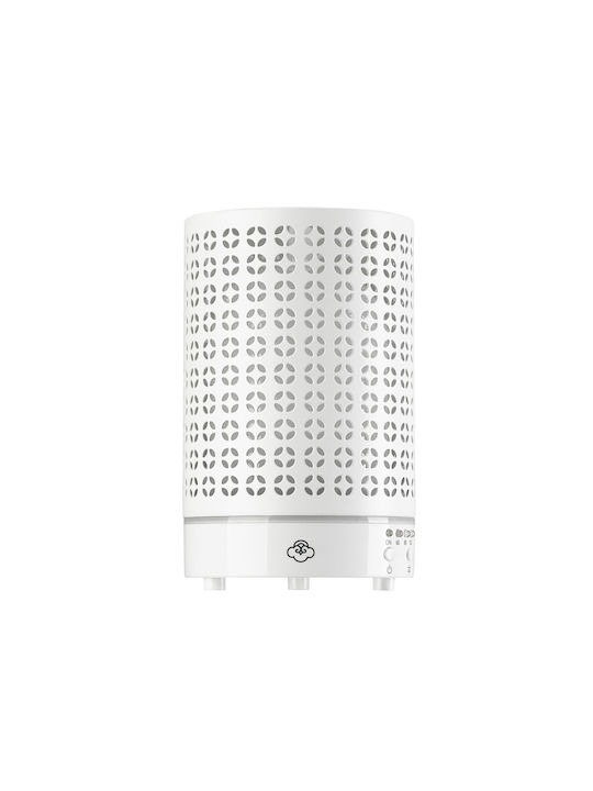 Serene House Led Συσκευή Αρωματοθεραπείας Υπερήχων με Χρονοδιακόπτη Λευκή 90ml