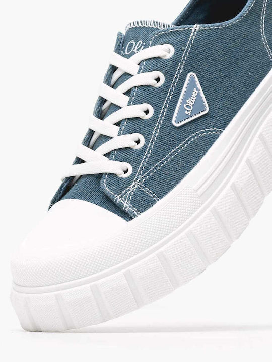 s.Oliver Damen Sneaker Blau