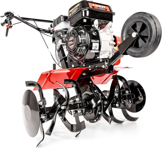 Loncin LC600 Viertakt Kultivator Benzin 5.5hp/196cc mit Manueller Start und Motor Loncin