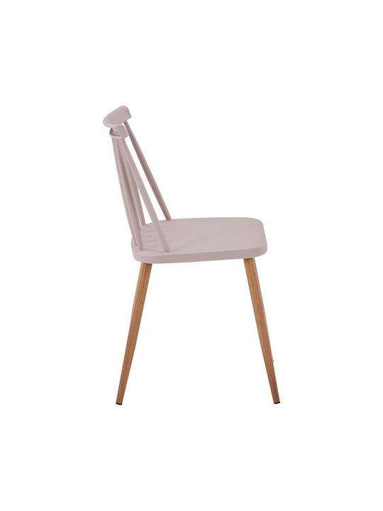 Aurora I Dining Room Polypropylene Chair Mocha 43x48x79cm