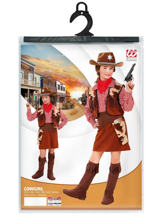 Αποκριάτικη Παιδική Στολή COWGIRL