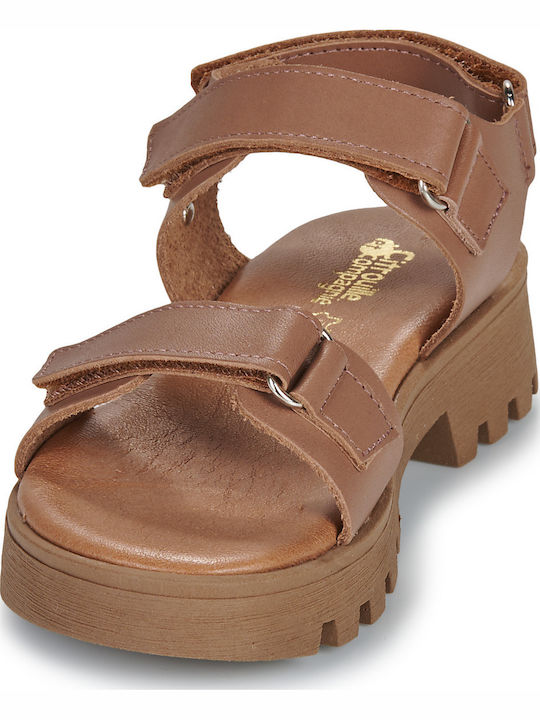 Kinder Sandalen Piana Braun