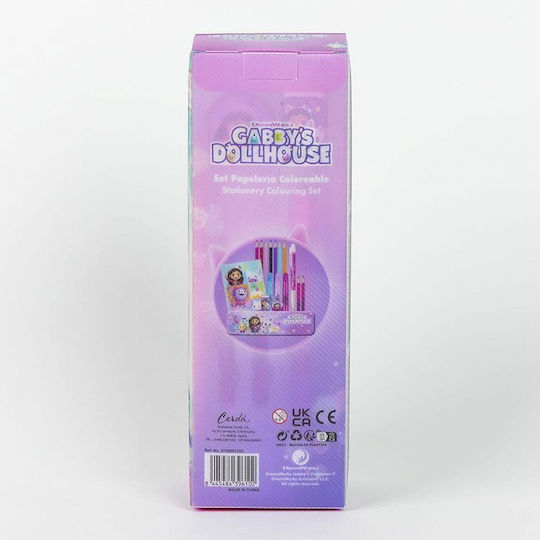Cerda Gabby's Dollhouse Colouring Set 16 Pieces