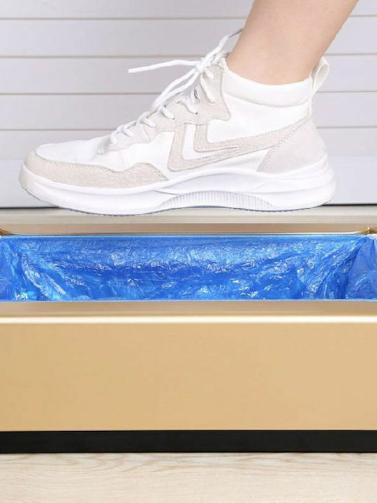 Automatischer Schuhüberzieher-Spender Blau