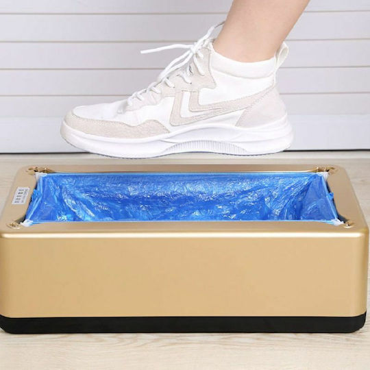 Automatischer Schuhüberzieher-Spender Blau