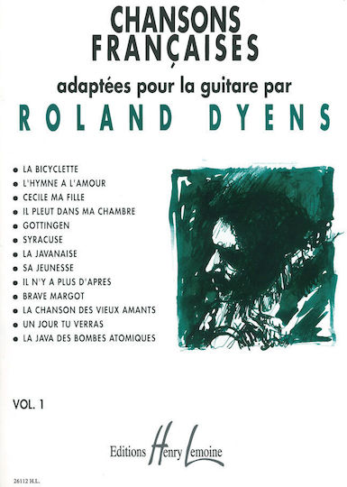Dyens Chansons Francaises Vol.1 Guitar