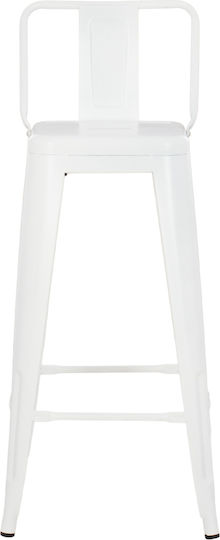 Табуретка Бар За външна употреба Melita-pro Белият шахмат 1бр 42x42x100см