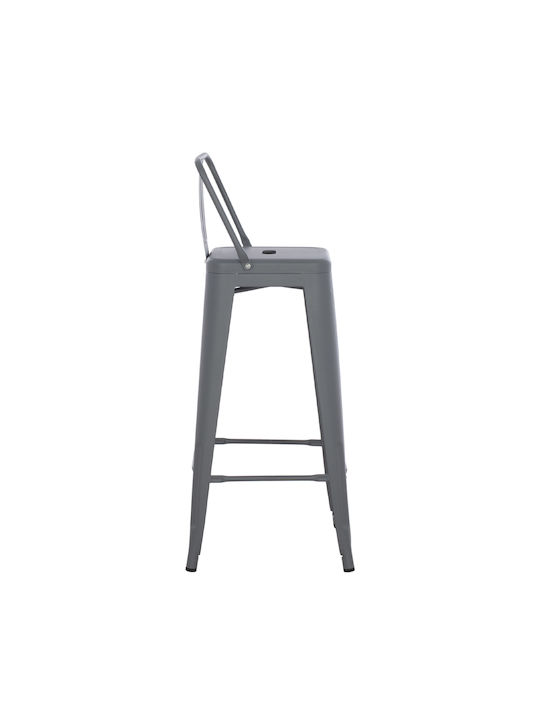 Stool for Bar Outdoor Melita-pro Gray 42x42x100cm