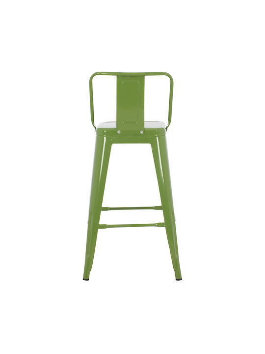 Stool for Bar Outdoor Melita-pro Light Olive Green 43x43x88cm