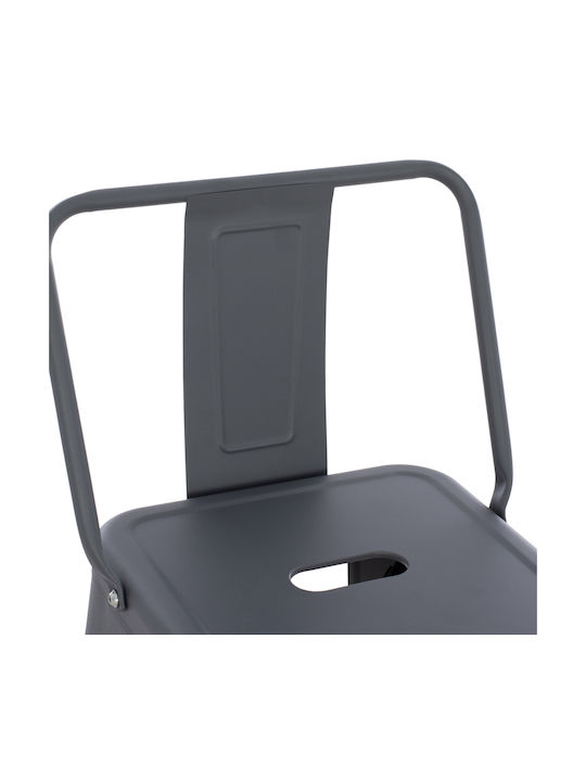 Stool for Bar Outdoor Melita-pro Gray 42x42x100cm