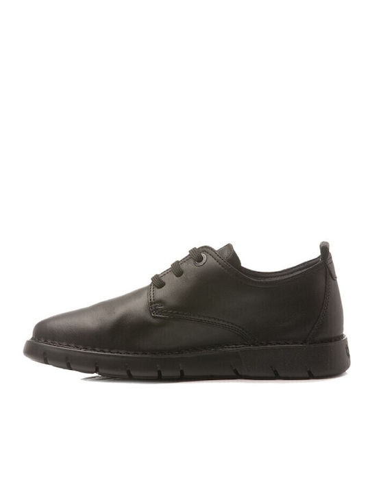 Men's Leather Casual Shoes Black