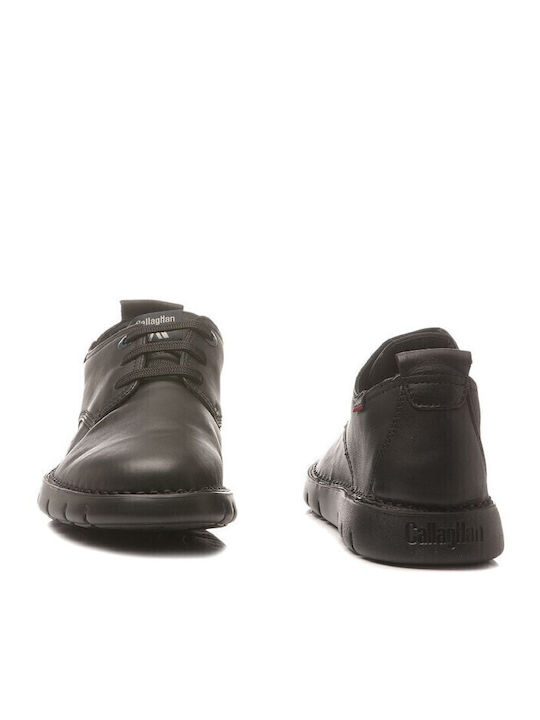 Men's Leather Casual Shoes Black