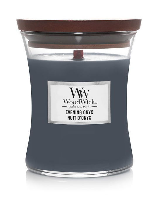 WoodWick Scented Candle with Scent Evening Onyx 275gr 1pcs