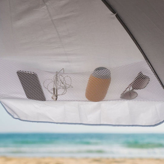 Umbrelă Pliabilăde Plajă Diametru 1.8m Culoare Full Face Galben