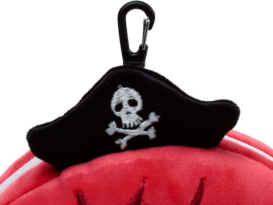 Puckator Travel Pillow Travel Set Pillow and Mask for Kids Red