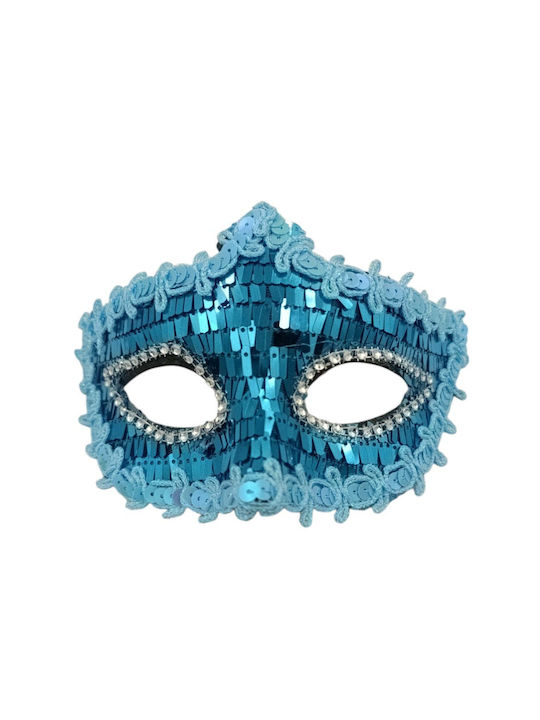 Venezianische Paillettenmaske 5 Farben