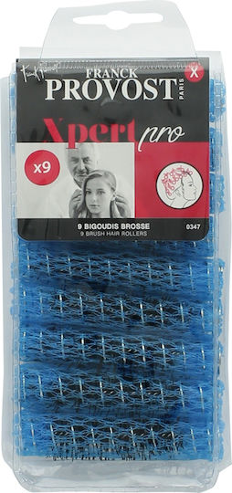 Franck Provost Xpert Pro Rollers Wire Mesh Roller in Blue Color 9pcs