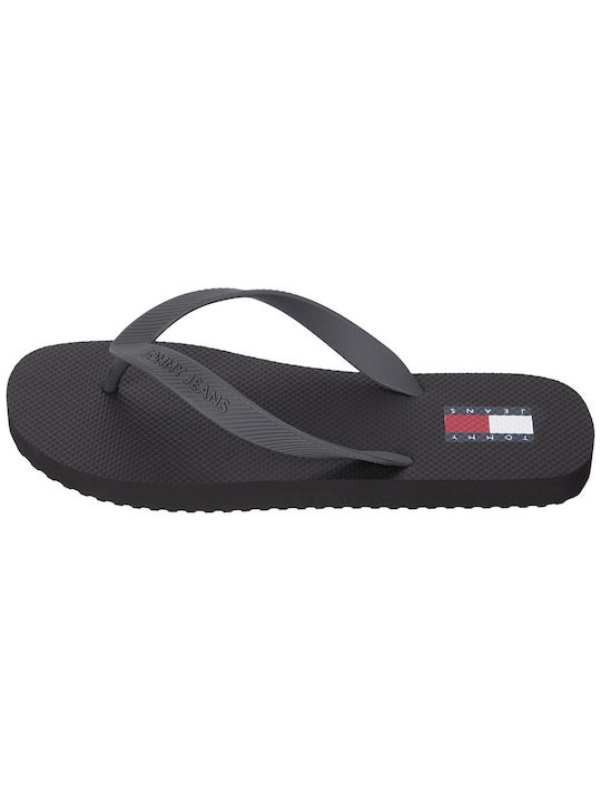 Tommy Hilfiger Flip Flops bărbați Negri