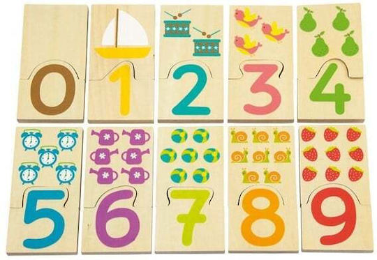 Holz Kinderpuzzle 10pcs Andreu Toys