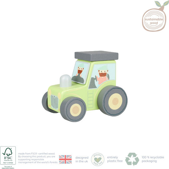 Orange Tree Toys Τρακτέρ Αγροτικό