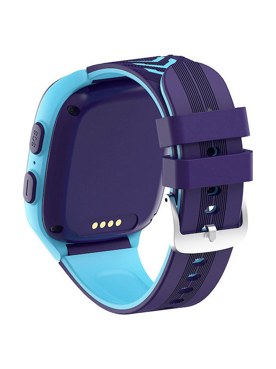 Nubi Детски Часовник LT31 с GPS и Силиконова Каишка Син