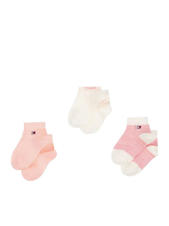 Tommy Hilfiger Kinder Söckchen Pink 3 Paar