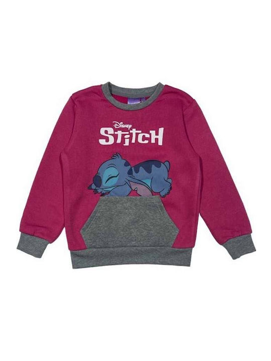 Disney Kids Sweatpants Set Fuchsia