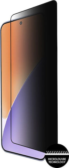 Idol 1991 0.2mm Full Glue Privacy Tempered Glass Black (Xiaomi 15)