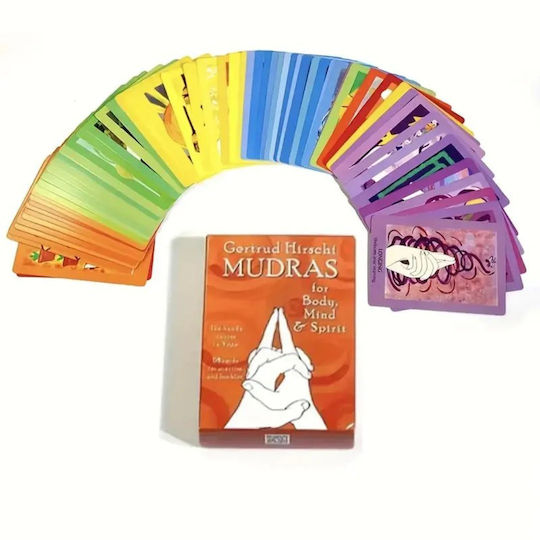 Σετ 68 Καρτών Mudras Εμβάθυνση Στην Πρακτική Μούντρας
