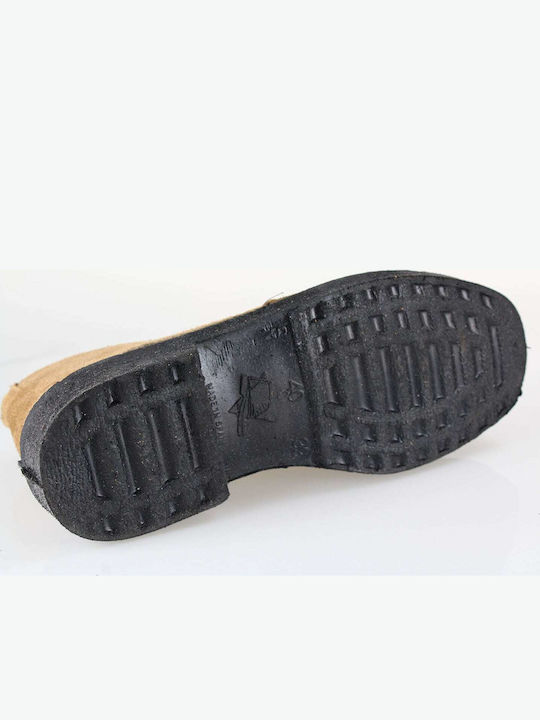 Piele Bej Ghete barbati