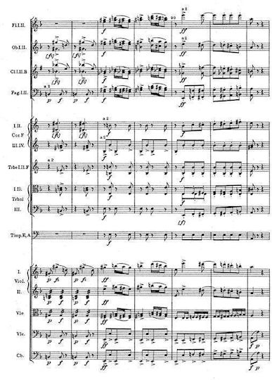 Dvořák Symphonie Nr. 5 Taschenpartitur