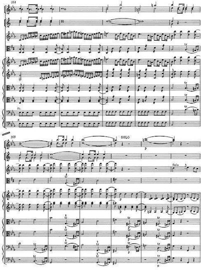 Mozart Sinfonia Concertantă în Mi bemol major Kv 364 Partitură de buzunar