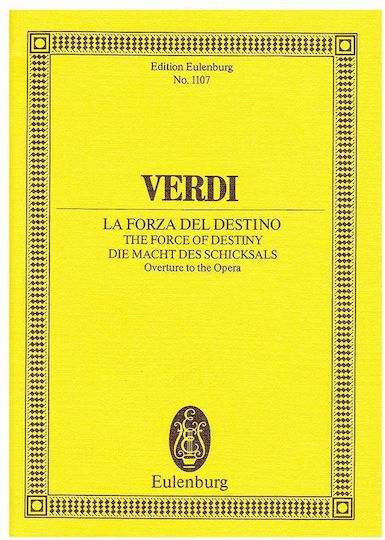 Verdi Force Destiny Overture Pocket Score