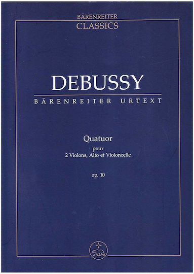 Debussy Quatuor Op.10 Pocket Score