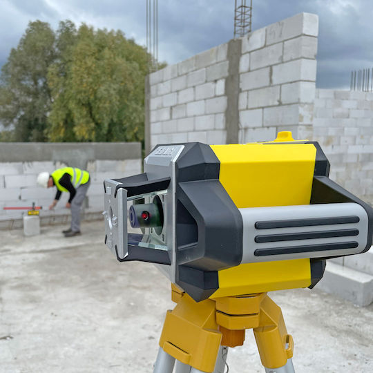 Nl720r Digital Rotary Laser Level System Red Beam Vertical Horizontal Slopes Range Up To 700 M Self-leveling