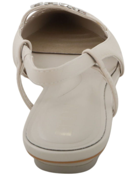 Slingback Ballerinas Beige